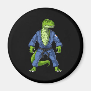 T-Rex Dinosaur Jiu-Jitsu Magnet