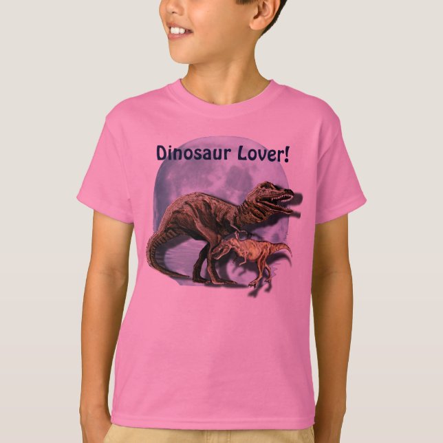 T-Rex Dinosaur-lover Tee Rex Shirt (Front)