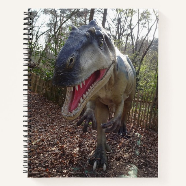 T-Rex Dinosaur Notebook (Front)