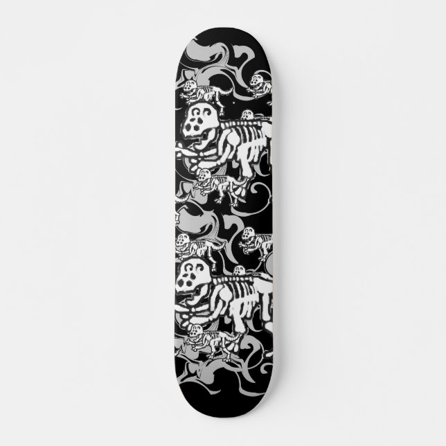 T-Rex Dinosaur Skateboard (Front)