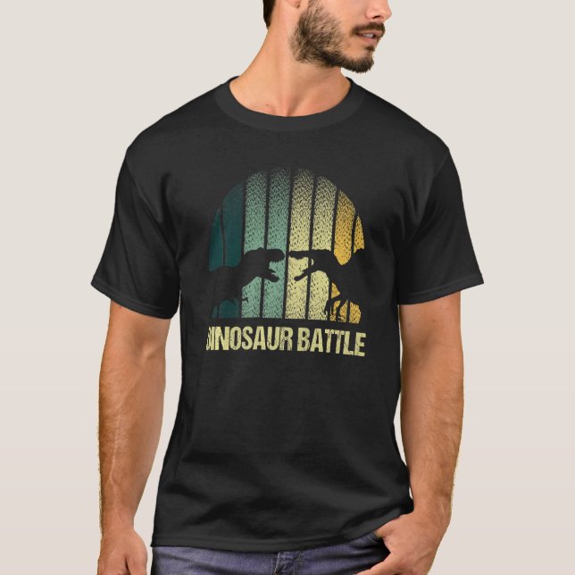 T Rex Dinosaur Spinosaurus T-Shirt (Front)