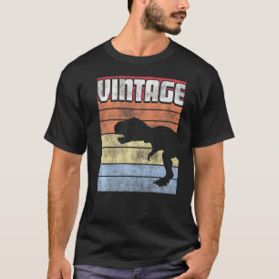 T Rex Dinosaur Tyrannosaurus Retro Style Vintage B T-Shirt