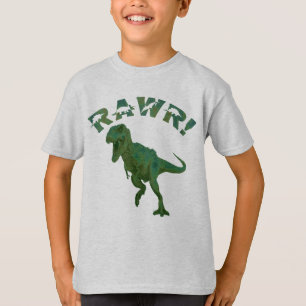 T-Rex Dinosaur Tyrannosaurus Rex RAWR Kids T-Shirt