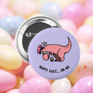 T-Rex Easter Struggle Button