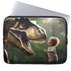 T-rex Face Your Fears, Laptop Sleeve