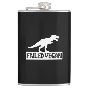 T-Rex Failed Vegan Hip Flask