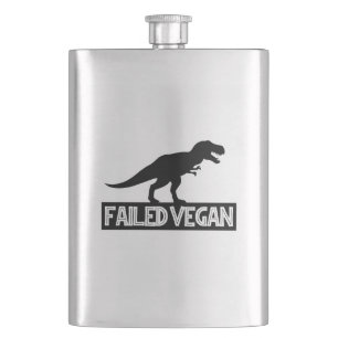 T-Rex Failed Vegan Hip Flask