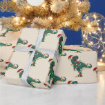 T-Rex Funny Boy Christmas Wrapping Paper<br><div class="desc">T-Rex Funny Boy Christmas Wrapping Paper</div>