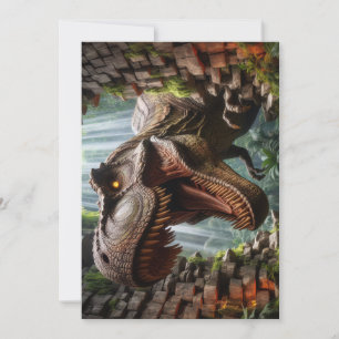T-Rex Greeting Card