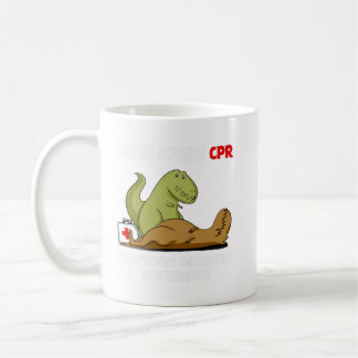 T-REX HATES CPR MUG