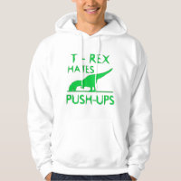 T REX HATES PUSHUPS Funny Dino Design