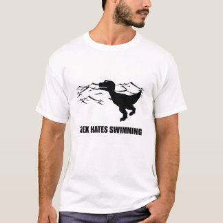 T-Rex Hates Swimming T-Shirt