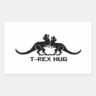 T-Rex Hug Sticker