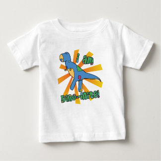 T Rex I Am DinoMite Apparel Baby T-Shirt