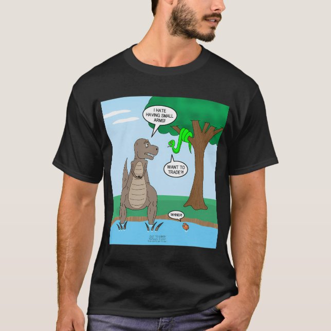 T-Rex Lament T-Shirt (Front)