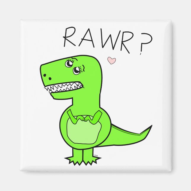 T-Rex Magnet (Front)