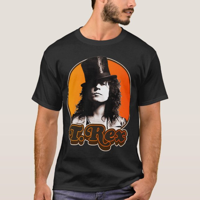 T Rex Marc Bolan Tribute T-Shirt (Front)