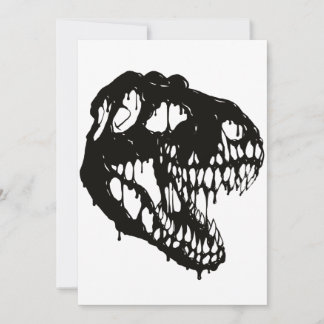T- Rex meltdown  Invitation