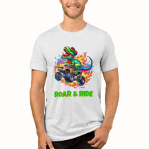 T.Rex Monster Truck | Fun Dinosaur Cartoon Design