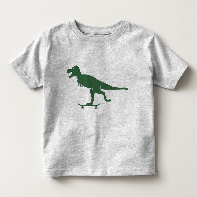 T Rex on a Skateboard Shirt (Front)