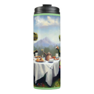 T Rex Picnic Thermal Tumbler