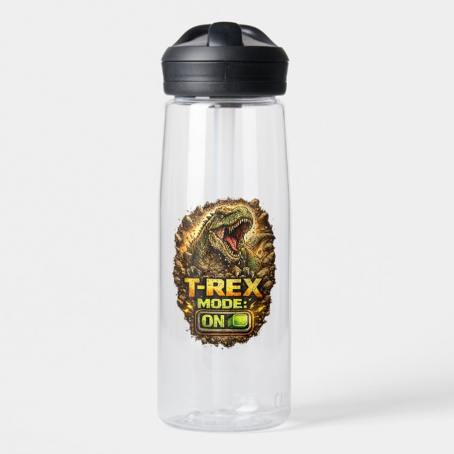 T-Rex Rage: King of the Dinosaurs Water Bottle (Front)