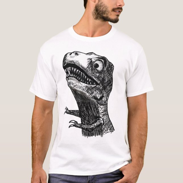 T-Rex Rage Meme - T-Shirt (Front)