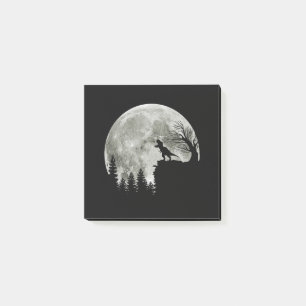 T-rex Roar On Mountain Halloween Moon Gift Post-it Notes