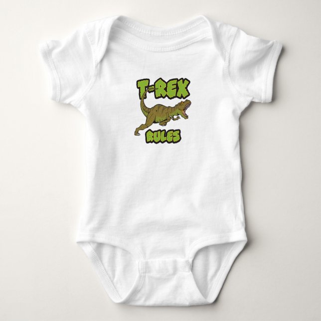 T-Rex Rules Bodysuit (Front)
