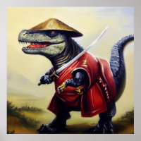 T Rex Samurai