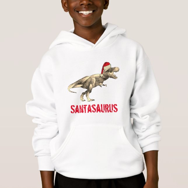 T-Rex Santa Dinosaur Christmas (Front)