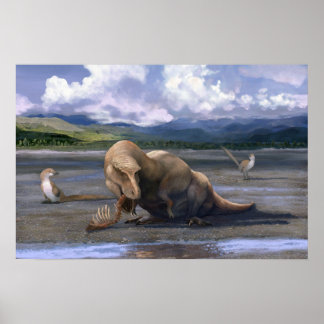 T. rex Scavenger Print