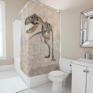T Rex Shower Curtain