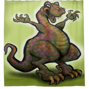 T-Rex Shower Curtain