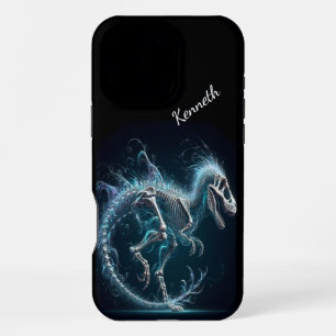T-Rex Skeleton in Ethereal Light iPhone 16 Pro Max Case