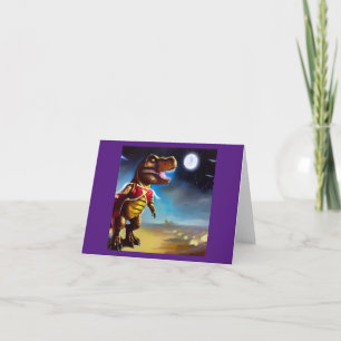 T Rex Space Opera Hero Card