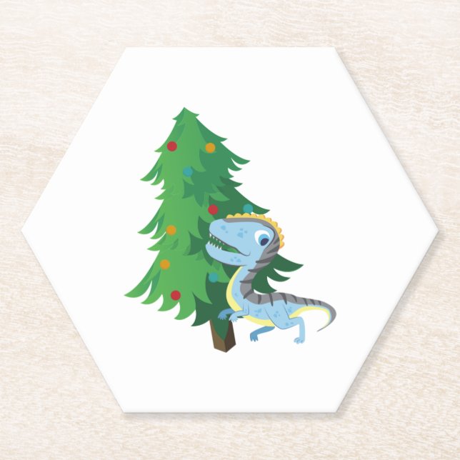 T REX special Design   Paper Coaster (Front)