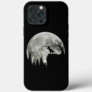  T Rex Standing On Mountain Moonlight Halloween iPhone 13 Pro Max Case