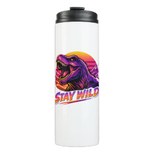 T-Rex Stay Wild Thermal Tumbler