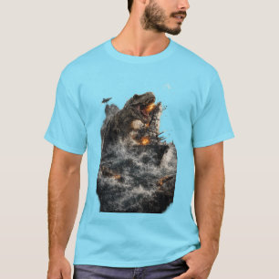 T-Rex Storm Siege. T-Shirt