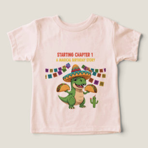 T-Rex Taco Fiesta 1st Birthday Starting Chapter