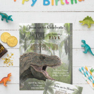 T-Rex Tyrannosaurus Rex Dinosaur Birthday Budget