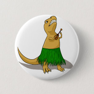 T-Rex Ukulele Button