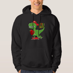 T Rex Valentines Day Dinosaur I Steal Hearts Boys Hoodie