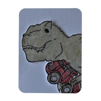 T Rex with a Truck Flex Magnet