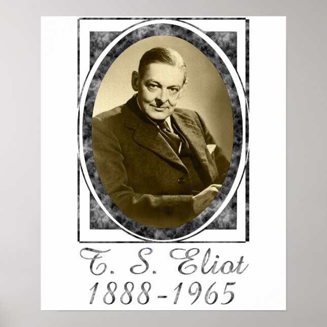 T.S. Eliot Poster (Front)