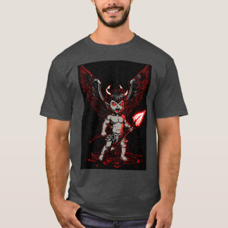 t shart fansi angry black red design  T-Shirt