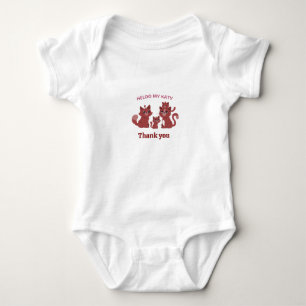 t sher bebe baby bodysuit