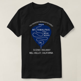 T-Shirt 1911 Crookedest Railroad Mt Tamalpais