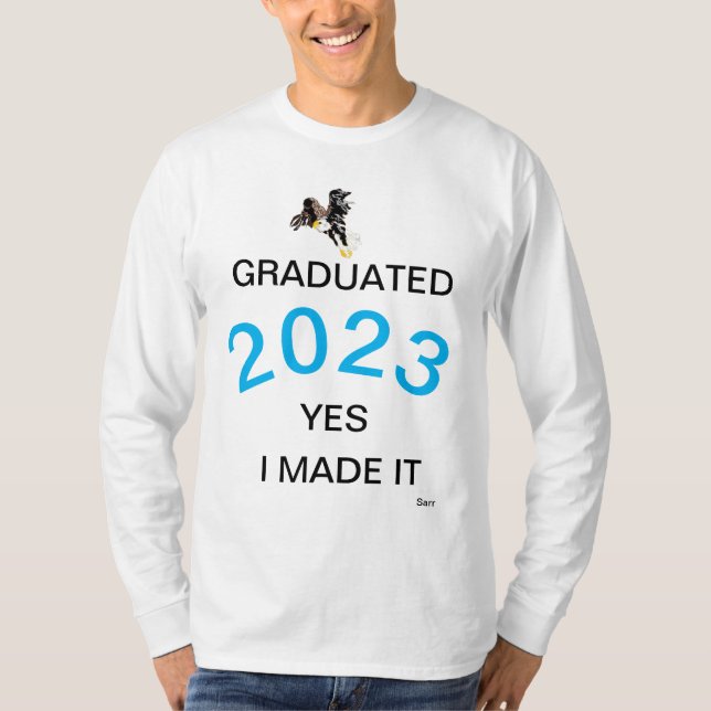 T-Shirt : 2023 Graduate (Front)